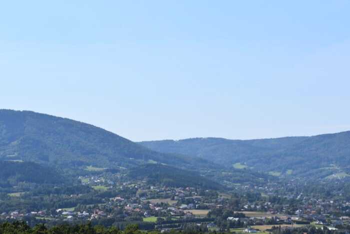 Park miejski Andrychów - panorama